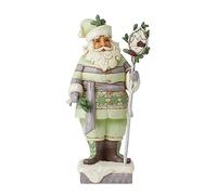 Christmas in the Woods"" Woodsy Santa Figurine - Heartwood Creek by Jim Shore
