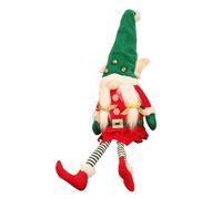 Christmas Indoor Decorations Glowing Faceless Ornament Gnome Home Clues (Green, One Size)