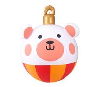 Christmas Inflatable Ball Decorations, Easy To Install, 60cm, Blow Up Christmas Balls, Giant Holiday Ornaments, Widely Applicable, Ideal Use For Garden, Yard, Front Door
