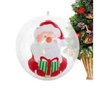 Christmas Inflatable Ball | Festive Props Blow Up Santa Ball - Outdoor Christmas Blow Up Inflatables Ornaments - for Parties Patios Lawns Porches Gardens Courtyards
