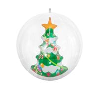 Christmas Inflatable Ball - PVC Blow Up Santa Ball - Outdoor Christmas Blow Up Inflatables Ornaments,for Indoor Outdoor Windowsills Parties Patios Lawns Porches Gardens Courtyards