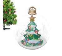 Christmas Inflatable Balls | Large Outdoor Christmas Ornaments Balls | Globe Waterproof Festive Decoration for Holiday Lawn Porch Indoor Outside Garden Parties Outdoor