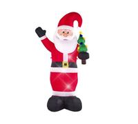 Christmas Inflatable LED Santa Claus 225 cm Red IVALO