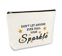 Christmas Inspirational Gifts for Women Best Friend Makeup Bag Gift Motivational Gifts Birthday Graduation Gifts for Daughter Friend BFF Bestie Sister Boss Wife Teacher Nurse Her Travel Cosmetic Bag