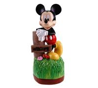 Christmas Inspirations - 40cm Mickey Mouse Welcome Sign Disney© Officially Licensed 3D Statue Figure Ornament - Indoor Outdoor Waterproof Polyresin Freestanding Display, Hand-Painted Decoration