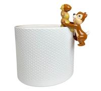 Christmas Inspirations Disney Chip n Chap Pot Buddy In and Outdoor 10 x 7 x 4 cm Garden Decoration for Flower Pots, Vases - Pot Hanger Decorative Pendant - Easy to Install - Simply Hang On