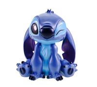 Christmas Inspirations Stitch Garden Figurine - Disney's Cheeky Lilo & Stitch Alien Sitting - with Ears Bottom (20 cm) - Multicoloured Decorative Figure Made of Polyresin - Officially Licensed!