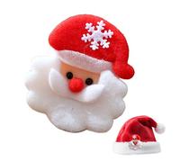 Christmas Iron On Patches | Soft Plush Reassemble Sewing Home Decor | Santa Claus Repair Patch | for Family Indoor Shop Kids Adults Enthusiast