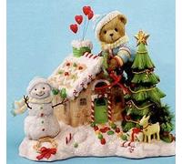 Christmas Is Full Of Sweet Surprises Anders Bear Decorating Gingerbread House (Musical)