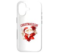 Christmas Is Gay Santas Origami Paper Art Queer Holiday Love Case for iPhone 17