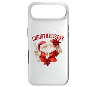 Christmas Is Gay Santas Origami Paper Art Queer Holiday Love Case for iPhone Air