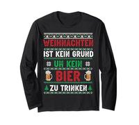 Christmas is no Reason to Drink Beer Funny Long Sleeve T-Shirt