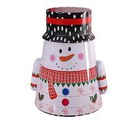 Christmas Jars, Airtight Container, Christmas Jars for Holidays, Santa Snowman Design, Snack Storage Feature, Festive Tool, Home Accessory for Kids Adults 7.68x5.12x3.15 Inches