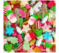 Christmas Jelly Sweet Mix - Festive Assorted Fruit-Flavoured Gummies - Fun Holiday Candy Treats for Kids & Parties (450g)