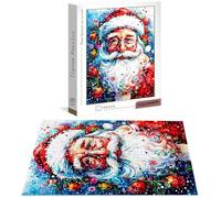 Christmas Jigsaw Puzzle, Puzzle 1000 Pieces, Jigsaw Puzzles for Adults 1000 Piece Elder Wooden Puzzles for Adults, Challenging Game Toys Jigsaws for Home Wall Decoration and Gifts Christmas B-6698