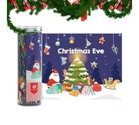 Christmas Jigsaw Puzzles - Brain Teaser,Festive Puzzles - for Kids Family Game Night Rainy Day Gathering Weekend Social Activity Holiday