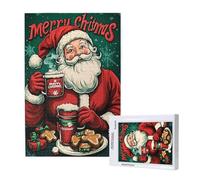 Christmas Jigsaw Puzzles for Adults 2000 Man Puzzles for Adults Wooden, Funny/Difficult/Impossible/Challenging Decompression Games, As a Birthday for Women and Men ML-1318