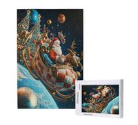 Christmas Jigsaw Puzzles for Adults 6000 Earth Puzzles for Adults Wooden, Funny/Difficult/Impossible/Challenging Decompression Games, As a Birthday for Women and Men ML-402