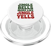 Christmas Jingle Bells Funny Holiday Joke PopSockets PopGrip for MagSafe