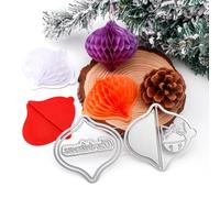 Christmas Jingle Bells Metal Cutting Dies for Card Making DIY Scrapbooking Paper Crafting Handmade Crafts, Metal Die Cuts Punch Template Molds Arts Crafts Supplies Scrapbook Photo Album Decorations