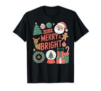Christmas Jolly Merry and Bright T-Shirt