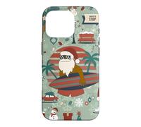christmas july route 25 beach tropical black african santa Case for iPhone 16 Pro