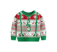 Christmas Jumper Kinedr Funny Christmas Jumper Unisex Kinedr Knitted Ugly Christmas Sweater Crew Neck Christmas Sweatshirt Christmas Autumn Winter Warm Jumper Jacquard Christmas Costume