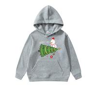 Christmas Jumper - Ugly Christmas Pullover Hoodie Printed on Christmas Theme with Funny Letters Parties Gatherings Daily Outings Celebrations