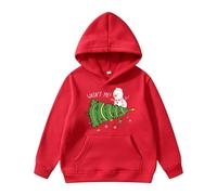 Christmas Jumper - Ugly Christmas Pullover Hoodie Printed on Christmas Theme with Funny Letters Parties Gatherings Daily Outings Celebrations