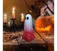 Christmas Keepsake Ornament Middle Finger Statue, Cute for Halloween Decorations, Porch and Indoor Home Large Garden Gnome Statue (Red, 9X5cm)