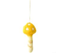 Christmas Keychain Ornaments for Tree Hanging Made from Wool Felt, Handmade with Natural Textures to Enhance Seasonal Decor (D)
