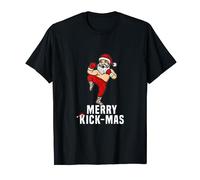Christmas Kickboxing Santa Merry Kickmas Gift For Kickboxer T-Shirt