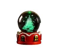 Christmas Kitchen Decorations Christmas Crystal Glowing Ornament Conveying Warmth And Blessings Adding Charm To Your Holiday And Preserving The Cozy Moments Of Reunion. (B, 6cm)