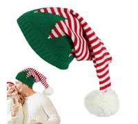 Christmas Knit Hat - Christmas Santa Hats for Men,Colorful Unisex Knitted Beanie for Cold Weather Outdoor Activities Daily Wear Eve Girl Boy Men Women