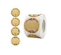 Christmas Label Stickers,Christmas Name Labels - Round Christmas Stickers Roll, 500 Pieces Christmas Labels,Christmas Envelope Stickers with Handwritten Style for Christmas and Christmas