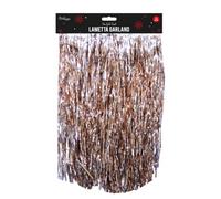 Christmas Lametta 1.2m x 46cm Angel Hair Tinsel Tree Decoration (Rose Gold)