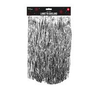 Christmas Lametta 1.2m x 46cm Angel Hair Tinsel Tree Decoration (Silver)
