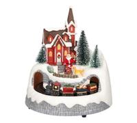 Christmas Landscape Lots 73296 Santa Claus Train Village Movement
