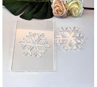 Christmas Lantern Acrylic Router Templates,Holiday Woodworking Craft Kit,5.5x8 Inch Wood Templates,DIY Gift Ideas (Snowflake)