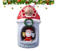 Christmas Lantern - Cute Santa Claus Snowman Home Decor | Christmas Table Lamp Holiday Decor,for Indoor Desk Shelf Bedroom Living Room Office Party School Dorm Holiday