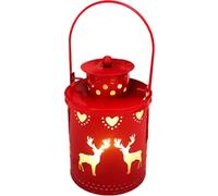 Christmas Lantern Light Merry Christmas Decorations Iron Hollow Out Pattern Christmas Outdoor Lights for Christmas Party Decor