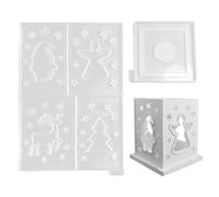Christmas Lantern Silicone Resin Molds Safe Non-Stick Easy De-Moulding