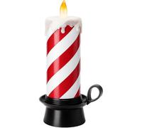 Christmas LED Candy Cane Candle Decoration for Holiday Display 15 X 12 X 29 Centimetres Multicolor