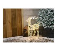 Christmas LED Christmas Star Shimmer Reindeer - Multifunction - 60cm