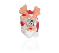 Christmas LED Flashing Brooch Reindeer - LED Lapel Pins Lighted Glowing, Lightup Brooch Gift Costume Props Holiday Jewelry Decor Backpacks Birthday Xmas