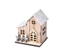 Christmas LED Light Wooden House Luminous Cabin Merry Christmas Decoration for Home Model Light LED House Wood Ornament Mini houses,wooden houses unfinished cabin wooden cabin houses,wooden in