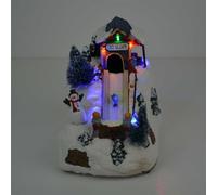 Christmas LED Musical Light Up Sculpture Nativity Set Xmas Home Decorations, 19 x14 x 17cm Shatchi Multi One Size