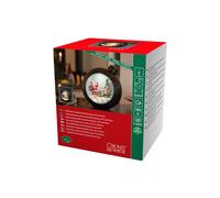 Konstsmide Water Filled Lantern With Santa And Children.