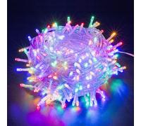 Shatchi 200LEDs Multifunction Timer Outdoor String Fairy Lights 20M Waterproof Christmas Decoration Shatchi Multicolor