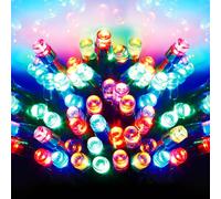 Premier Multi Action Supabrights with Timer 100 LED Multi/Green